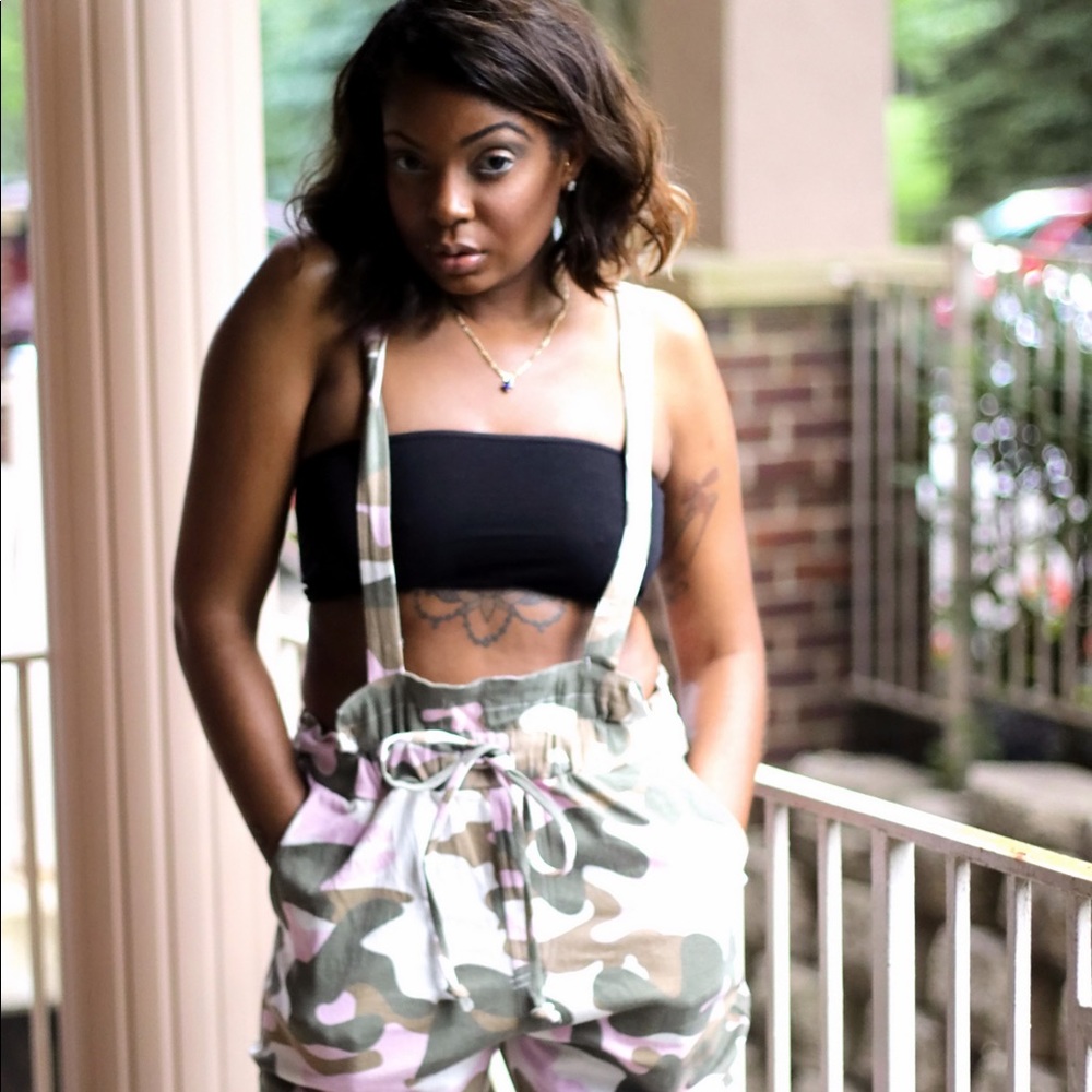Camo Overalls /Jumper